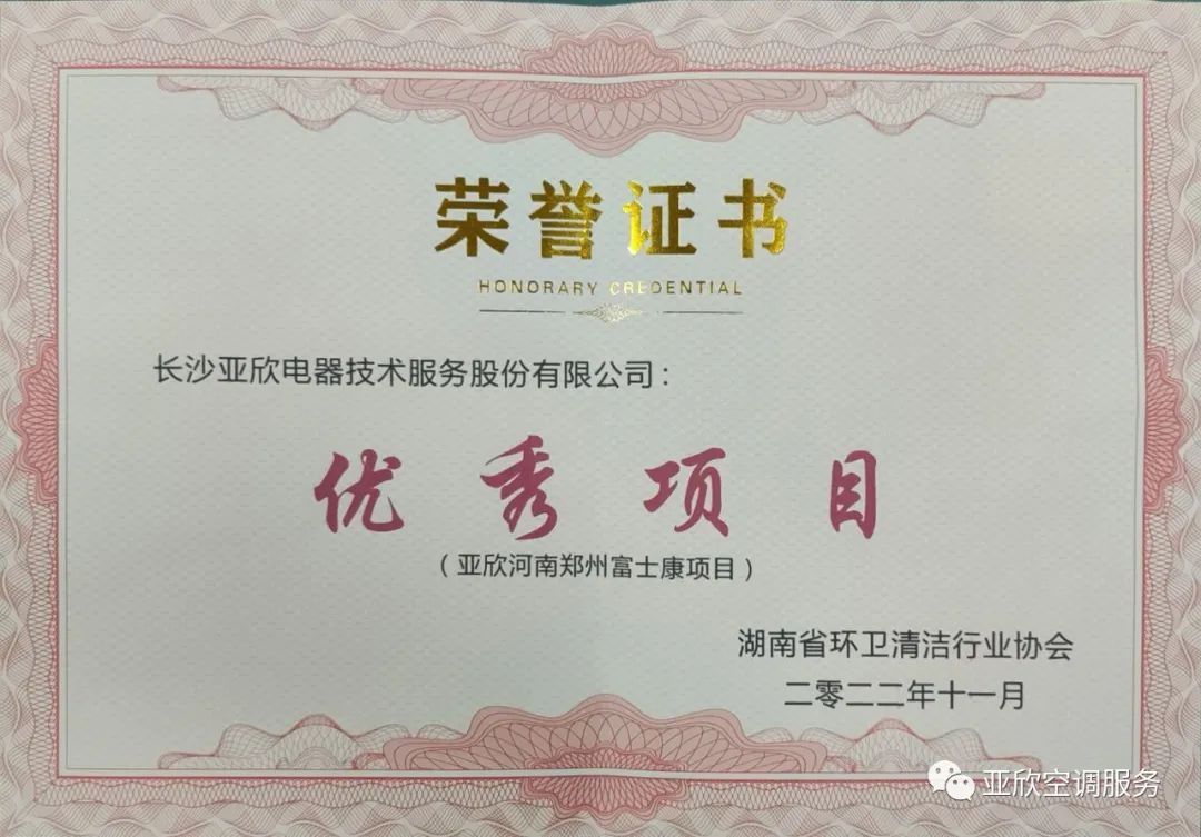 东升国际官网荣获湖南清洁行业2022年度“学雷锋先进企业”、“优良项目”等荣誉(图3)